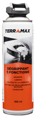 Consommables atelier - Dégrippants - Dégrippant 5 fonctions 400 ml