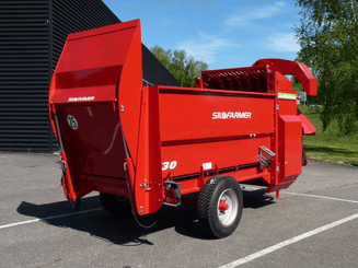 Alimentation - Remorques distributrices - Remorque distributrice pailleuse