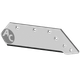 Pièces d'usure charrue - Huard - Soc à pointe 14'' carbure rechargé gauche adaptable
