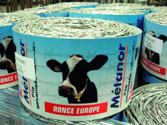 Clôtures - Tréfilés - Ronce EUROPE galvanisé 2,2 mm
