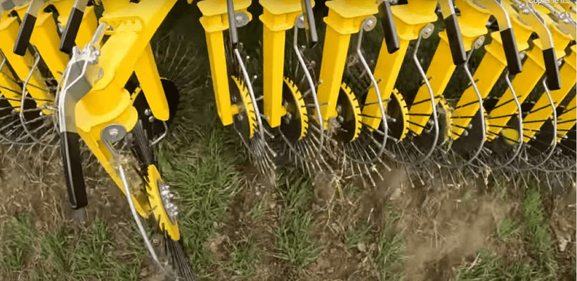 Entretien - Herse étrille - Herse étrille rotative Rotary Weeder