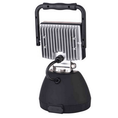 Electricité - Eclairage portatif - Projecteur LED sans fil magnétique 27 W