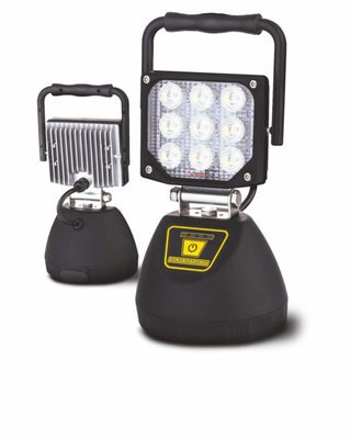 Electricité - Eclairage portatif - Projecteur LED sans fil magnétique 27 W
