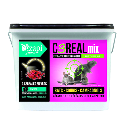 Lutte anti-nuisibles - Produits anti-nuisibles - Raticide souricide professionnel 