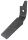 Pièces d'usure outil animé - Amazone - Dent de herse rotative 60x18x290 gauche Amazone adaptable