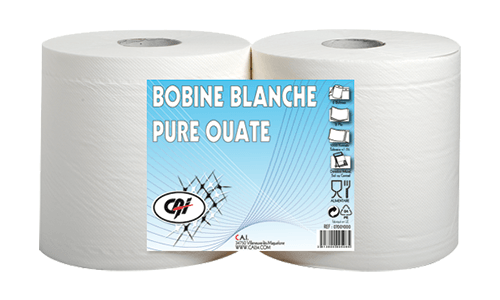 Consommables atelier - Hygiène - Papier d'essuyage blanc