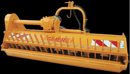 Entretien - Broyeur axe horizontal - Broyeur à marteaux pour vignobles et vergers