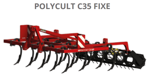 Travail du sol - Outils à dents - Cultivateur à dent POLYCULT KOMBX