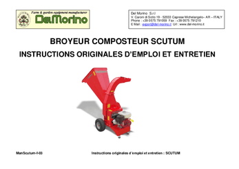 Bois - Broyeurs de branches - Broyeur SCUTUM